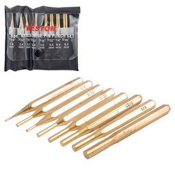 [ST-6-399-008] JUEGO  PUNZONES 8PZS DE LATON