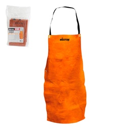 [ST-6-500-521] MANDIL DE CARNAZA UNITALLA USO RUDO