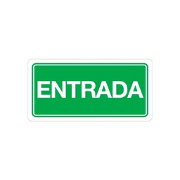 [TS-0005] SEÑALAMIENTO ENTRADA 15 X 30CM