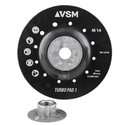 [Z-14420] RESPALDO P/DISCO DE LIJA (VSM)  4.5"   (M14) ZTF1