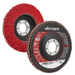 [Z-20376] DISCO LAMINADO CERAMICO CON RESPALDO DE FIBRA DE VIDRIO 4-1/2" G40  WP