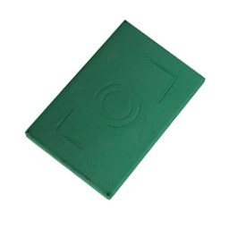 [Z-20617] CUÑA DE HULE 7.5 X 5CM