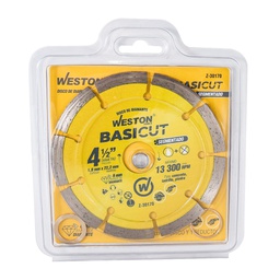 [Z-30170] DISCO DE DIAMANTE RIN SEGMENTADO 4-1/2" BASICUT