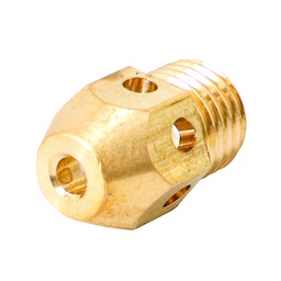 [Z-68142] PORTAMORDAZA P/ANTORCHA 1/8" TIG NCB-53 T/EUROPEO (Empaque c/10 pzas - Precio x pieza)