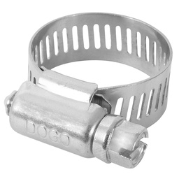 [JM6008] ABRAZADERA SINFIN # 8 ACERO INOXIDABLE (CAJA CON 50 PIEZAS)