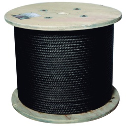 [HK5116] CABLE ACERO ALMA FIBRA 1/2" 6X19 500mts