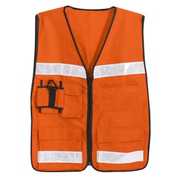 [QB3050] CHALECO RESCATISTA NARANJA UNITALLA