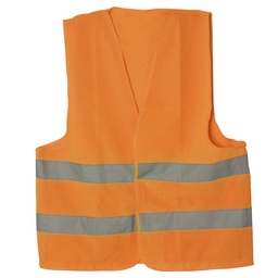 [GA3010] CHALECO TELA NARANJA ALTA VISIBILIDAD G