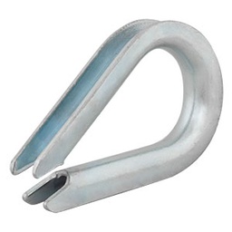[SH5111] CUELLO GALVANIZADO 1/8" P/CABLE DE ACERO