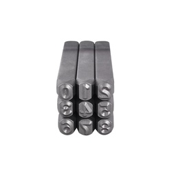 [SP2044] JGO DE NUMEROS 3/16" GOLPE DE ACERO 5mm