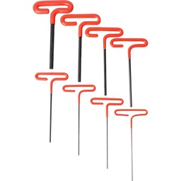 [TF2420] JUEGO 8 LLAVES T 6" VINIL 3/32-1/4 HEX