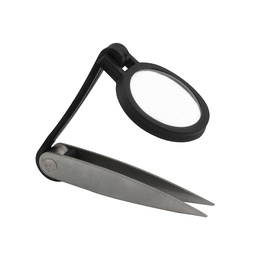 [SH2068] LUPA CON PINZA 28MM 5X