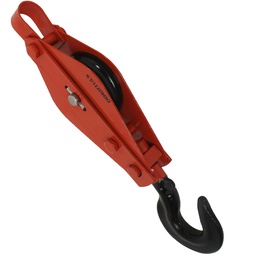 [RH5041] POLEA GARRUCHA SENCILLA 4"0.8T GIRATORIA