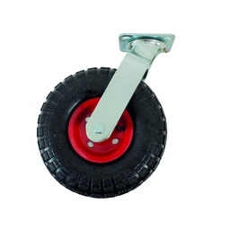 [ZF5212] RODAJA NEUMATICA GIRATORIA 260MM