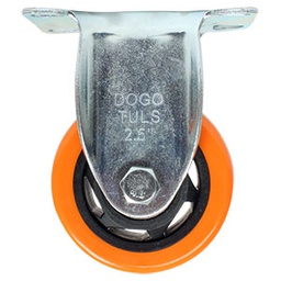 [ZF5109] RODAJA PVC NARANJA FIJA 2 1/2"