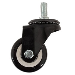 [ZF5188] RODAJA PVC NEGRO ESPI ROS 1/2 GIRA 2 1/2