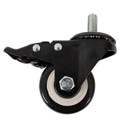 [ZF5191] RODAJA PVC NGRO ESPI ROSC1/2 FRENO 2 1/2