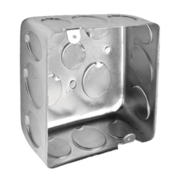 [9840120] CAJAS METALICAS CUADRADAS TIPO PESADAS  4X4