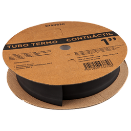 [9750620] TUBO TERMOCONTRACTIL  1/4" NEGRO