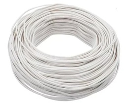 [1500144] CABLE  DE 100 MTS   AUTOMOTRIZ FLEXIBLE  14 BLANCO