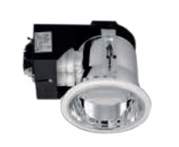 [A1F-2F9A41-F-B3-261] LUMINARIO CUADRADO DE EMPOTRAR VC CON 2 LAMPARAS PLC BLANCO 52 W 120-277 V~ 60 Hz