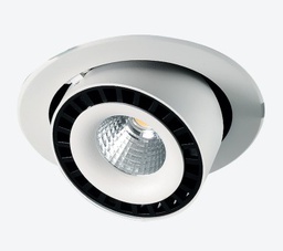 [AF8063L] LUMINARIO CIRCULAR DE EMPOTRAR LED DIRIGIBLE CON REFLECTOR CONICO ESPECULAR BLANCO 25 W 110-240 V~ 60 Hz 4 200 K 2 010 lm