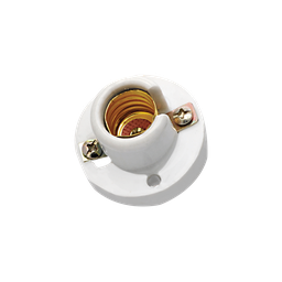 [9400120] PORTALAMPARA TIPO CANDIL E12 DE CERAMICA