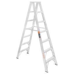 [10497] Escalera de tijera doble, tipo ll, 6 escalones, Truper