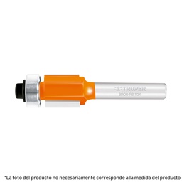 [102721] Broca para router, corte recto, 3/8' con balero, Truper