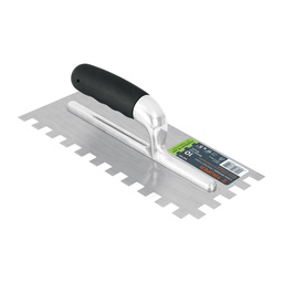 [102790] Llana 11' dentado cuadrado 1/2', 10 rem, mango comfort grip