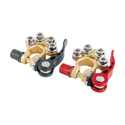 [102946] Blister 2 terminales para bateria desconexion rapida, Truper