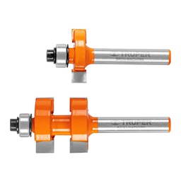 [10672] Juego de machimbrador, 7/8', con balero, Truper