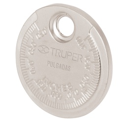 [14398] Calibrador redondo para bujias, Truper