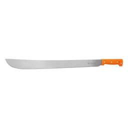 [15888] Machete estandar 24' cacha naranja remachada, Truper