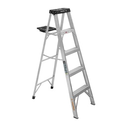 [16742] Escalera de tijera tipo III 4 escalones y bandeja, Truper