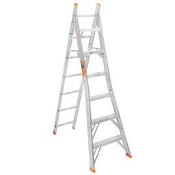 [16746] Escalera de combinacion, tipo ll, 13 escalones, Truper