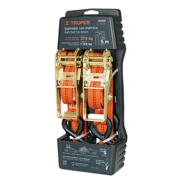 [19282] Juego de 2 sujetadores con matraca carga maxima 1125 kg