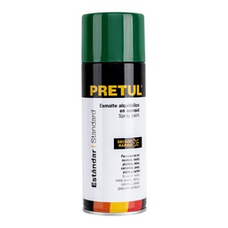 [27184] Pintura en aerosol, verde hoja, 400 ml, Pretul