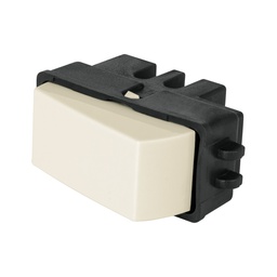 [27228] Interruptor sencillo, marfil, linea Volteck Basic