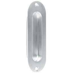 [46239] Jaladera de embutir ovalada acabado cromo mate, Hermex