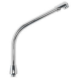 [46728] Cuello tipo cobra para mezcladora de fregadero, cromo, Aqua