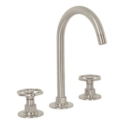 [46760] Mezcladora p/lavabo,taladros separados,redondos,satin,Tubig