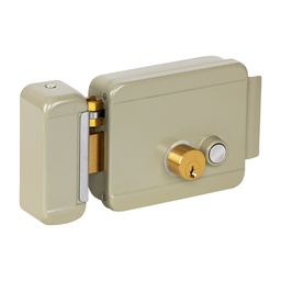 [47977] Cerradura electromecanica con boton, izquierda, Hermex