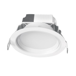 [48094] Luminario LED empotrado redondo de 5 W, luz calida, Volteck