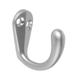 [48352] Gancho sencillo tipo perchero, cromo mate, Hermex
