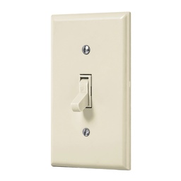 [48491] Placa armada interruptor sencillo, linea Standard, marfil