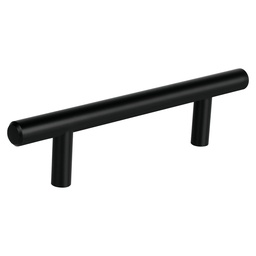 [49731] Jaladera de acero 96 mm, estilo 'Cilindro', negro, Hermex