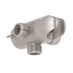 [49961] Desviador de 3 vias para brazo con soporte, satin, Riviera