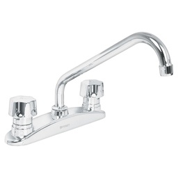 [44480] Mezcladora 8' p/fregadero, manerales hexagonal, Aqua