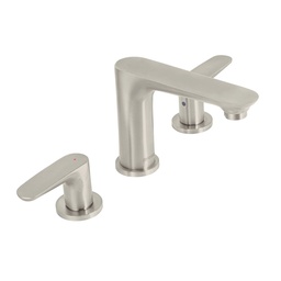 [45177] Mezcladora satin para lavabo con taladros separados, Riviera